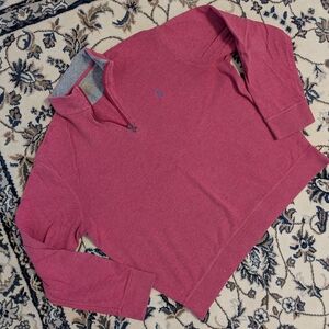 Polo Ralph Lauren Men's Rose Zip-Up Sweater